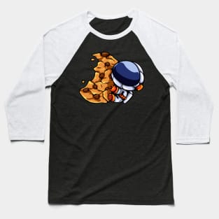 Astronaut And Cookie Moon Baseball T-Shirt